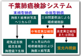 千葉肺がん検診システム概念図