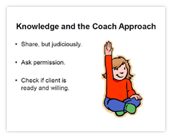 Knowledge and the Coach Approach