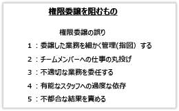 権限移譲を阻むもの